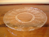 Vintage Embossed Flowers & Vine Design Large Serving Platter - FayZen's Kreations