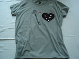 Key "To My" Heart Hand Crafted Ladies T-Shirt plus Necklace Set - FayZen's Kreations