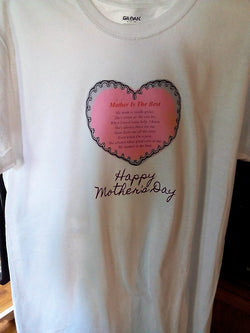 Mother's Day Heart T-shirt - FayZen's Kreations