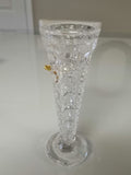 Embossed Bud Vase With Gold Rose